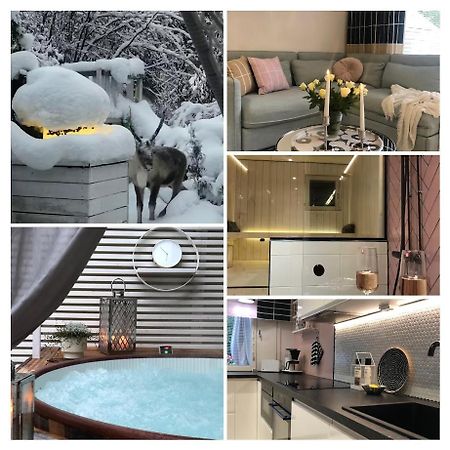 Snowcrystal Home With Jacuzzi And Sauna Rovaniemi Exterior photo